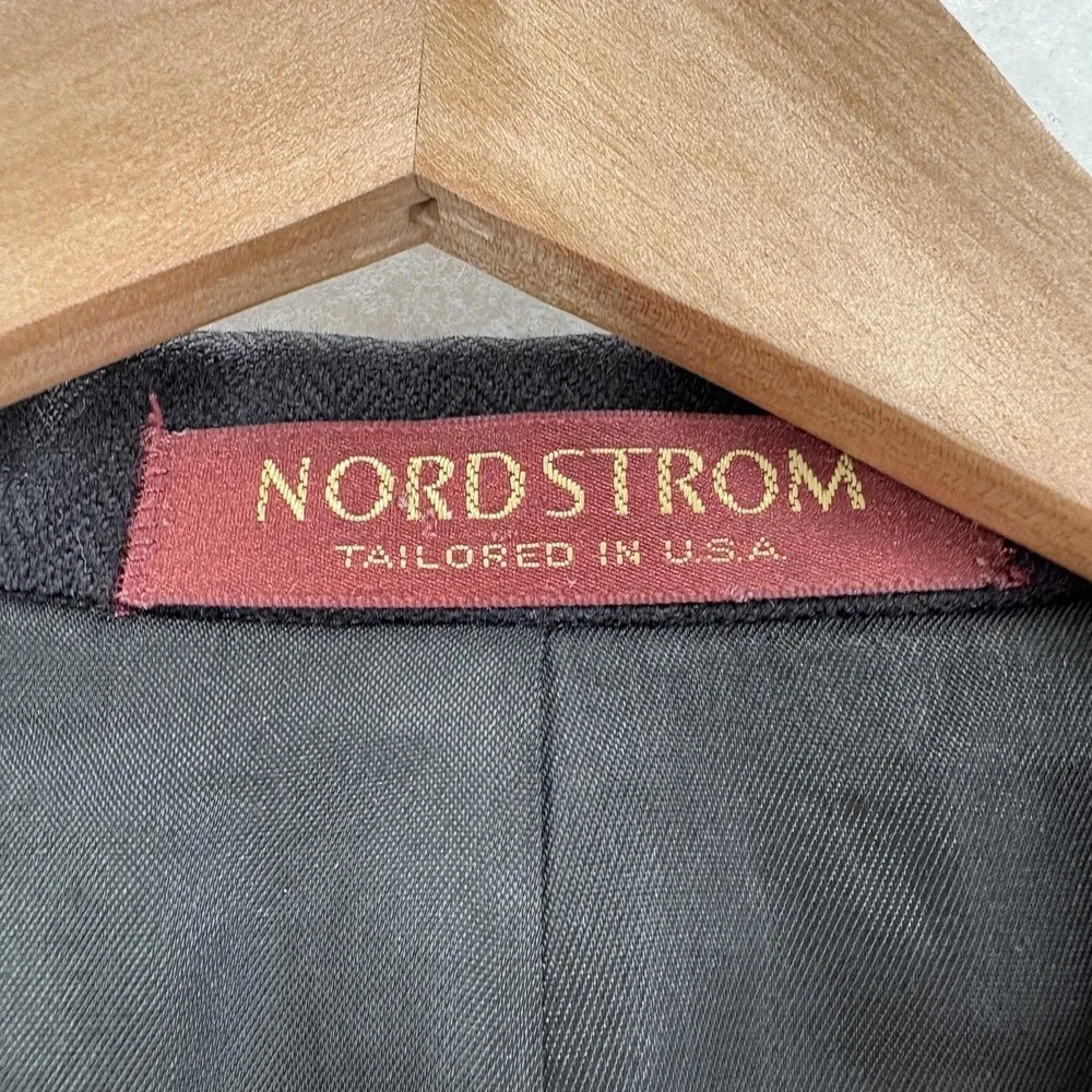Loro Piana Nordstrom Blazer Mens 42S Black 100% Camelhair Sport Coat USA Career